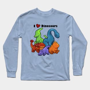 I ♥ Dinosaurs Long Sleeve T-Shirt